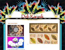 Tablet Screenshot of debkarasik.com